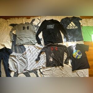 Boys Size XL bundle. Includes Under Armour, Nike, Champion and other brands.